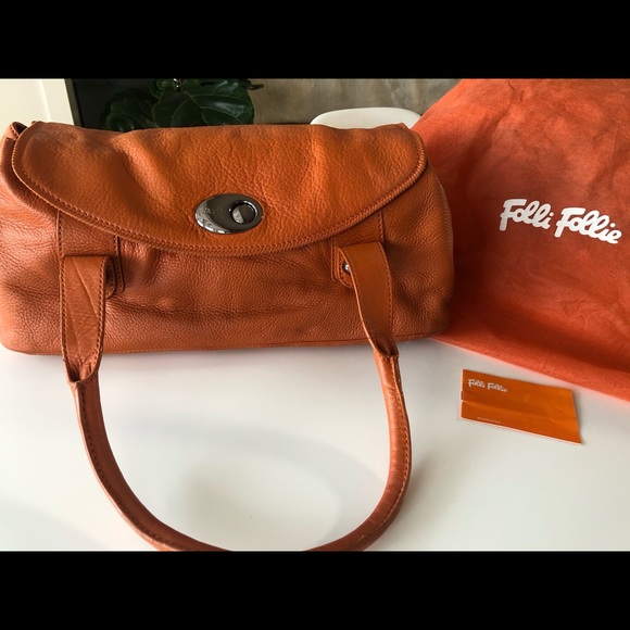 Folli Follie Orange handbag/small tote bag - Picture 2 of 6